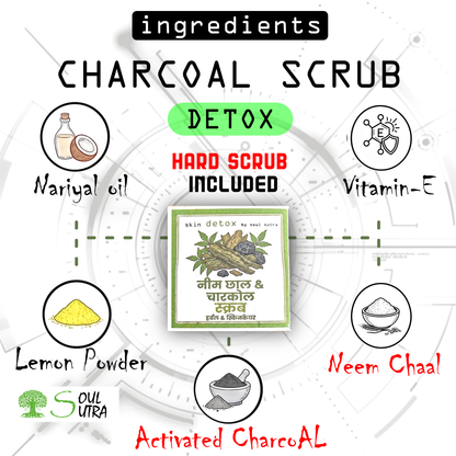 NEEM CHAAL SCRUB BY SOUL SUTRA [ PACK OF 4 ]