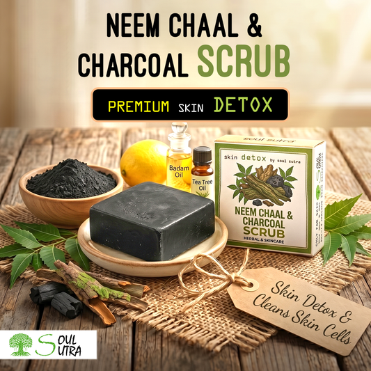 NEEM CHAAL SCRUB BY SOUL SUTRA [ PACK OF 4 ]